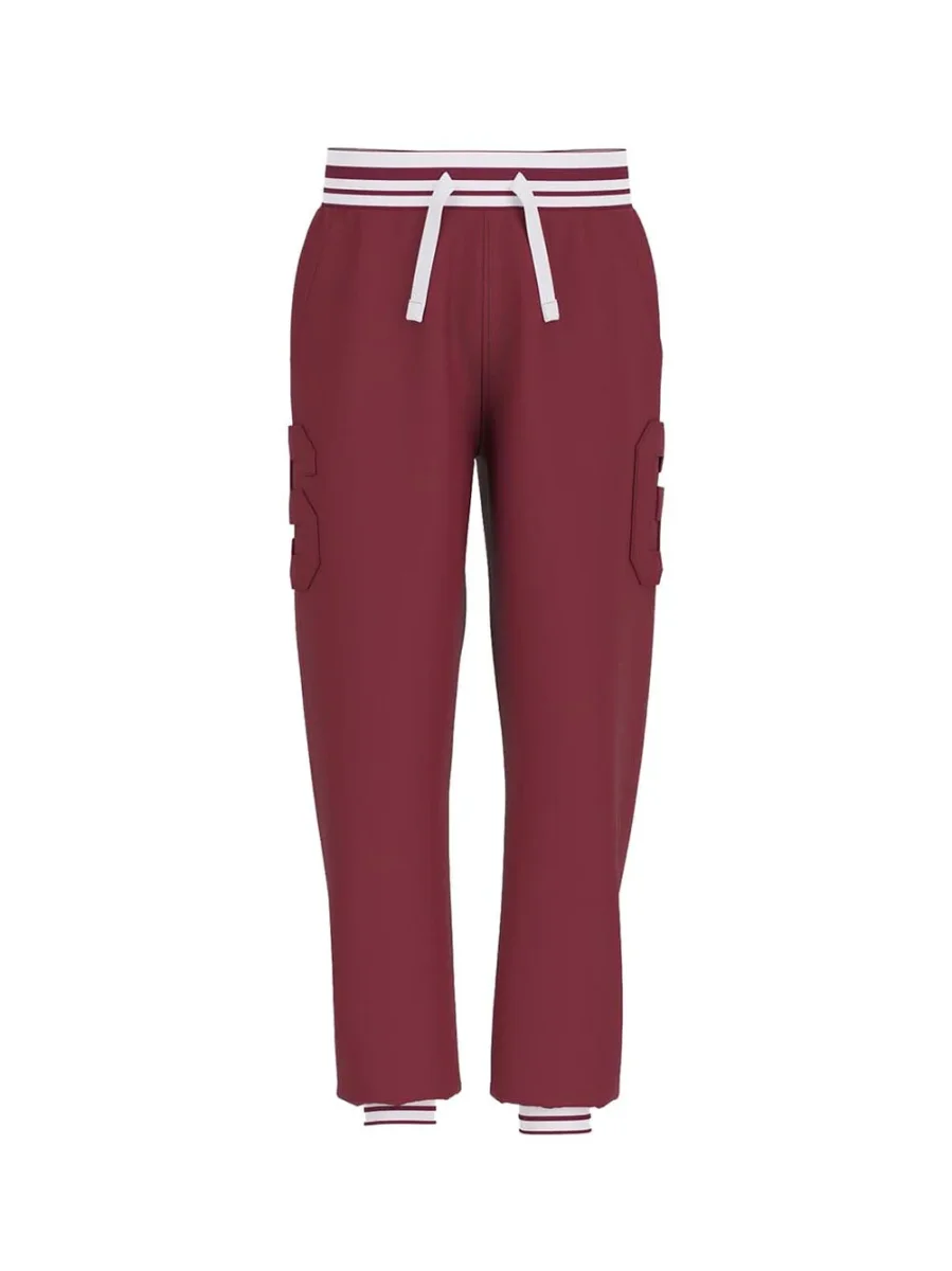 Guess Pantalone Bambino Vino - Rosso - immagine 2