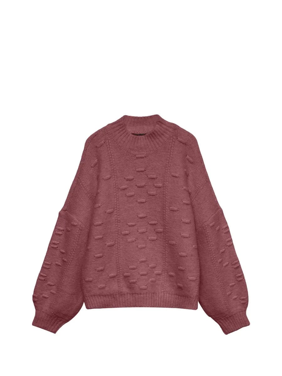 Maglione Vmkaia Vero Moda - Bordeaux - immagine 4