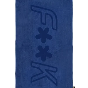 Telo Mare Di Spugna F**K - Blu