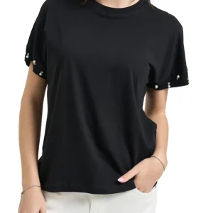 T-Shirt Only Onlolivia Ss Loose - Nero